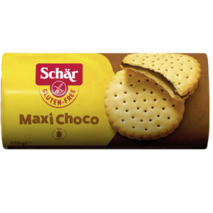comprar Galletas rellenas de chocolate maxi choco 250g Schär