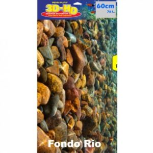 POSTER 3D FONDO RIO (61X41CM.)