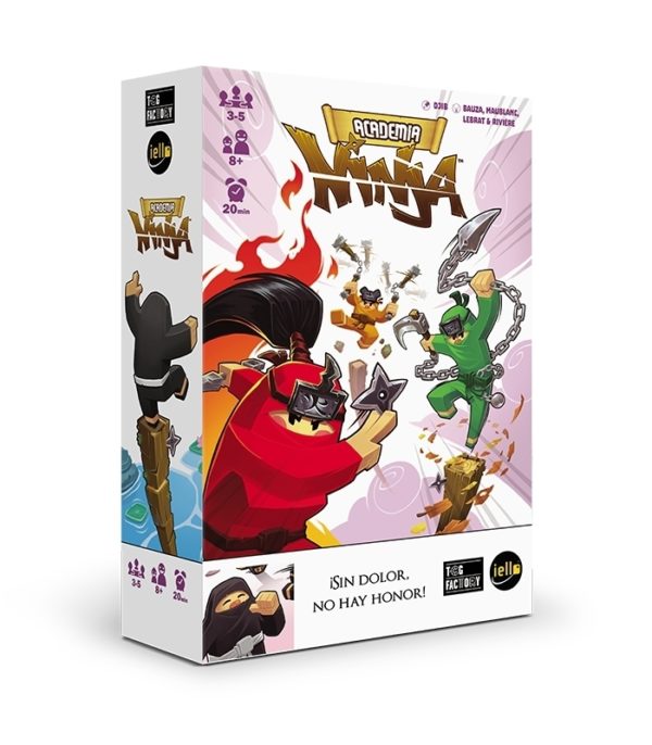 Juego mesa cartas academia ninja