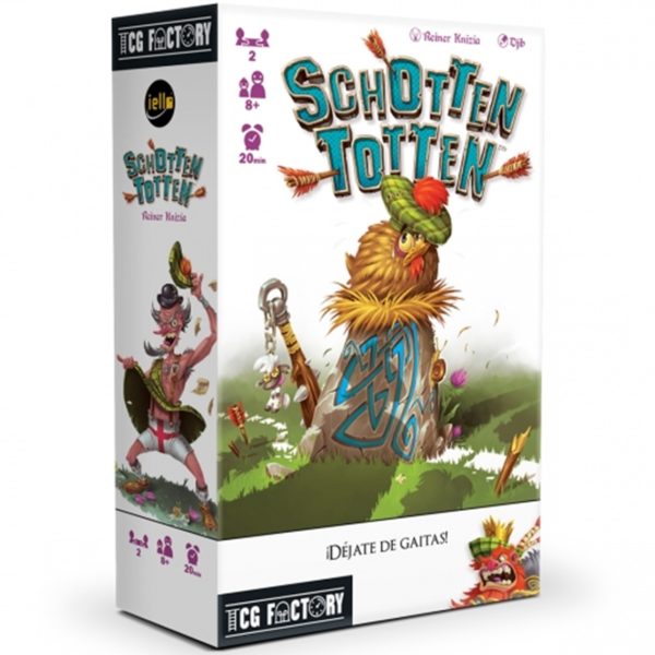 Juego cartas schotten totten en español