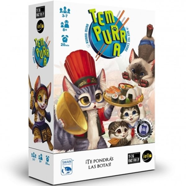 Juego cartas tempurra