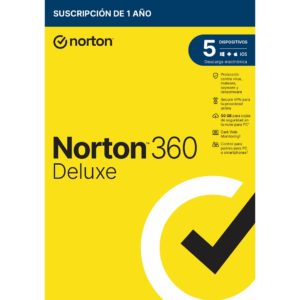 Antivirus norton 360 deluxe 50gb español