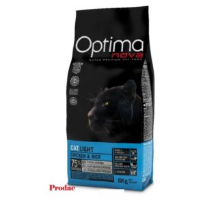 OPTIMA NOVA CAT LIGHT 2 KG.