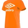 Camiseta Umbro Wardrobe Large Logo Orange / White