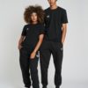 Pantalón Umbro Fleece Jogger Black / White - Imagen 2