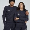Sudadera Umbro Wardrobe Neck Small Logo Navy